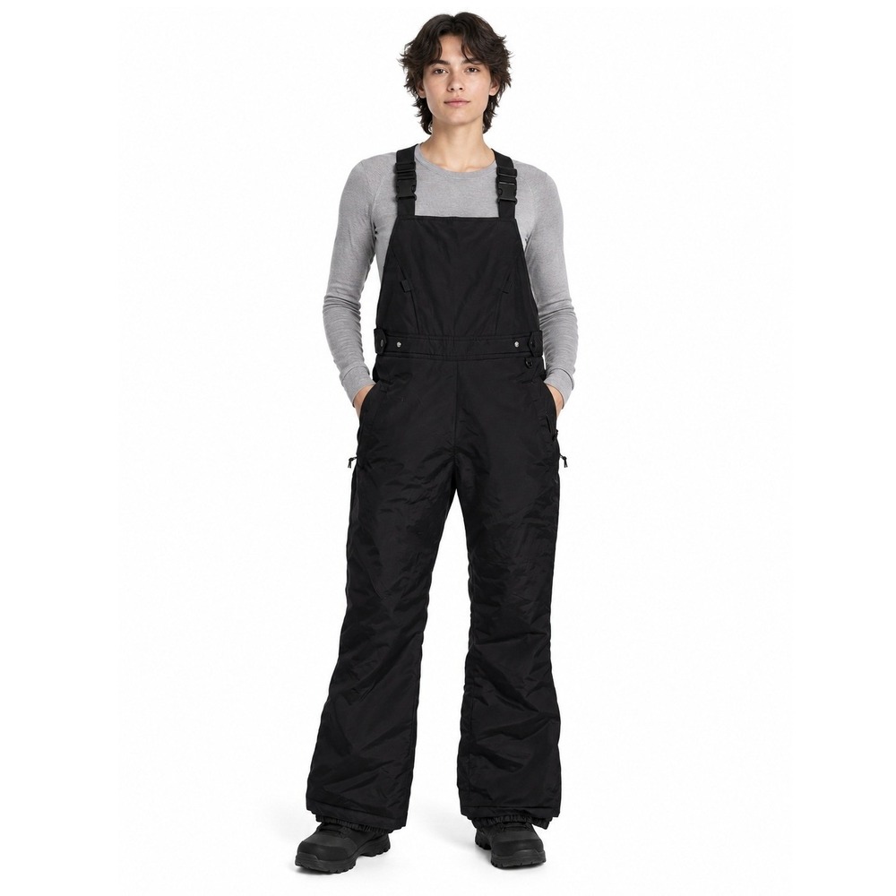 Sport Essentials Snow Bib Overalls Adjustable Snowboard Pants Unisex | S